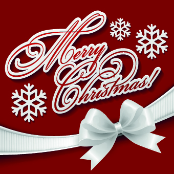 white christmas background vector background 