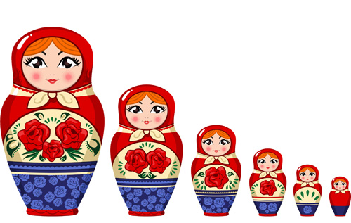russian doll cute 