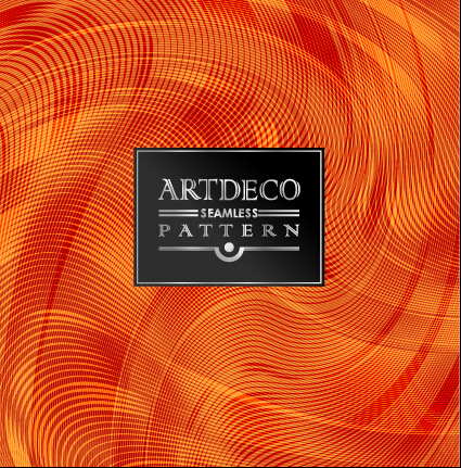Dynamic lines seamless pattern vector 01