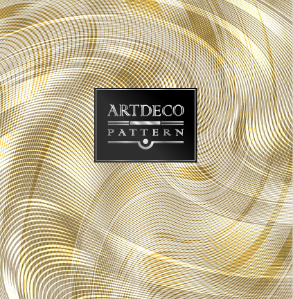 Dynamic lines seamless pattern vector 02