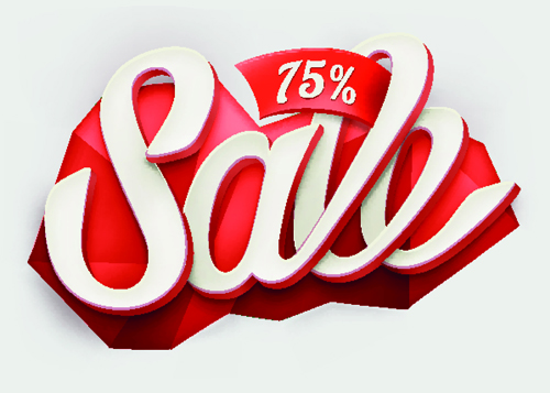 Label sale creative vector 02