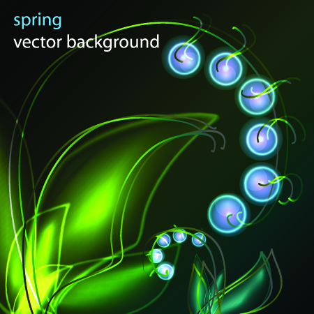 Nature with Four seasons background 01