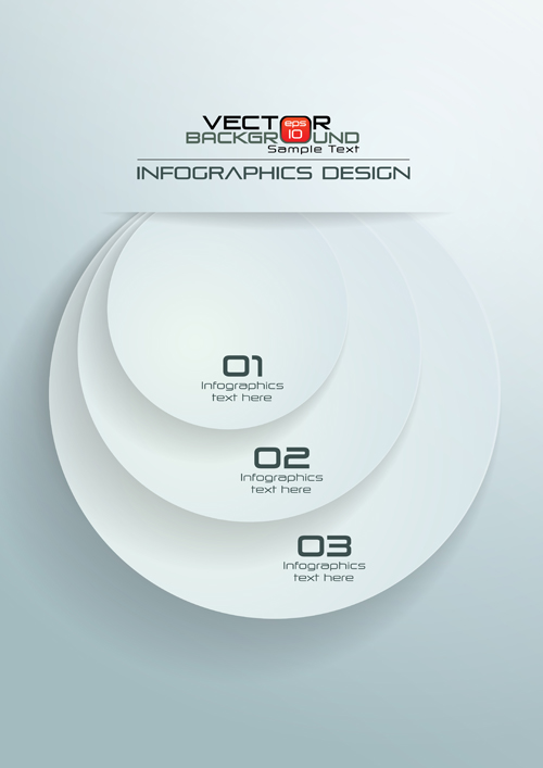 Paper Infographics white vector design 02