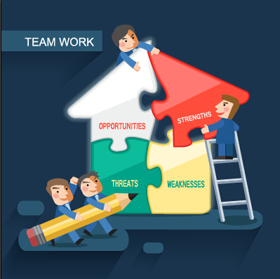 work team business template business 