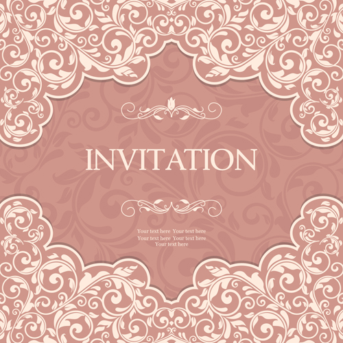 pink invitation cards invitation cards 