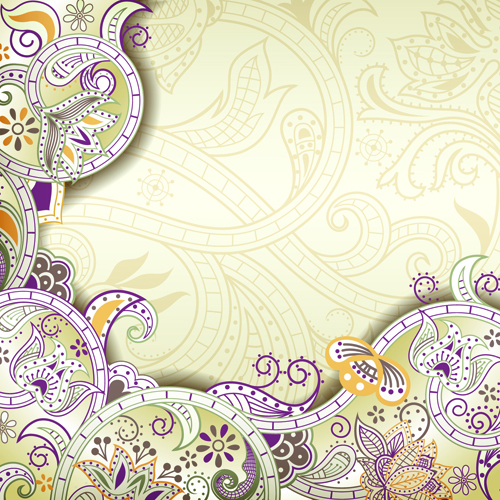 attern background graphics vector 06 Vintage decorative pattern background graphics vector 06