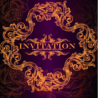 luxury invitation background 