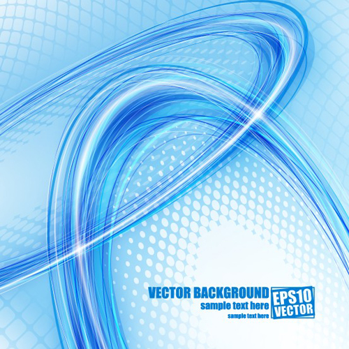 Shiny Swirls background concept vector 04