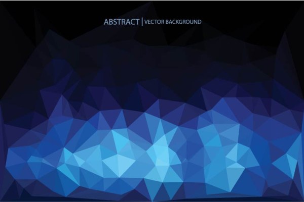 Abstract triangle embossment vector background 01