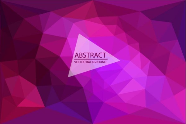 Abstract triangle embossment vector background 02