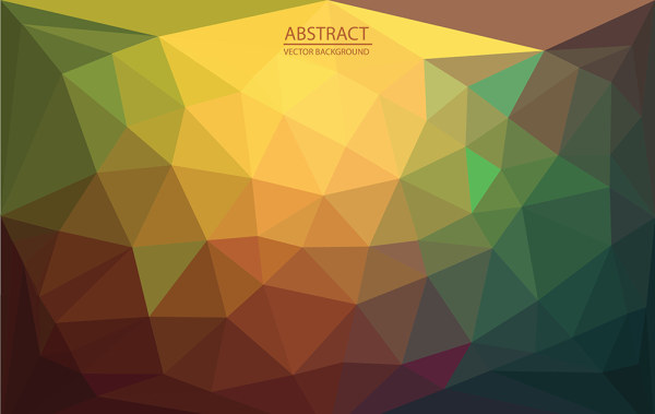 Abstract triangle embossment vector background 03