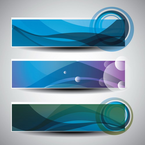 material banners abstract 