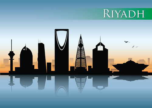 aterfront city scenery vector set 06 Beautiful waterfront city scenery vector set 06
