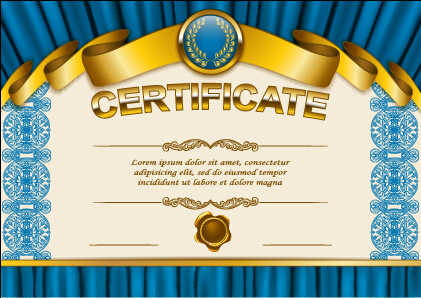 exquisite diploma certificate template certificate 