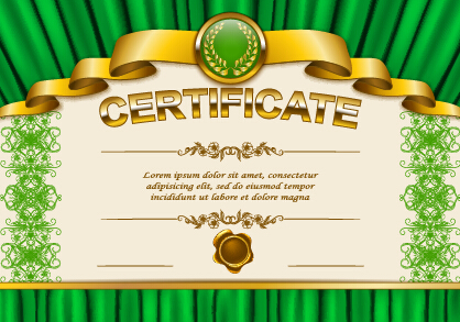 exquisite diploma certificate template certificate 