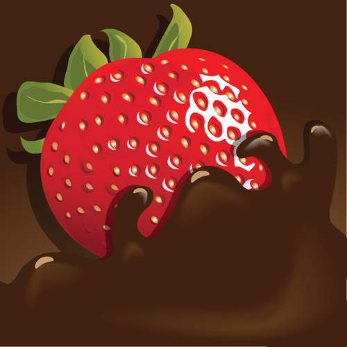 vivid strawberry chocolate 
