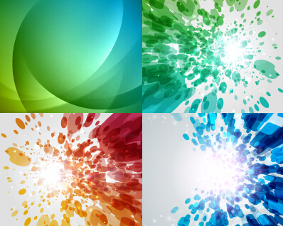colored background abstract art  