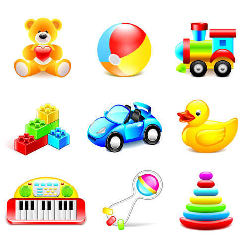 toy shiny icons cute 