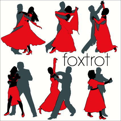 Elements of Dancing vector graphics 04