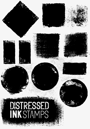 Different ink marks effect vector 02