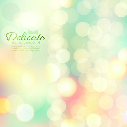 Halation colored blurred background vector material 03