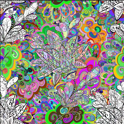 Luxury ornament floral pattern seamless vecrtor 03