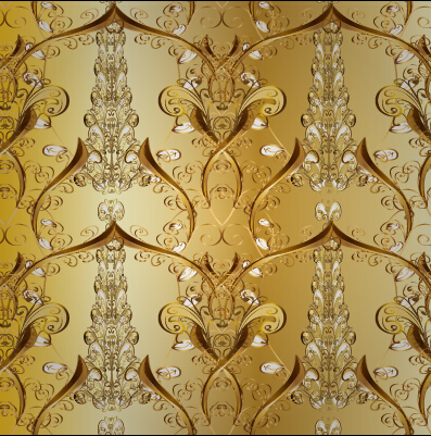 Luxury ornament floral pattern seamless vecrtor 16