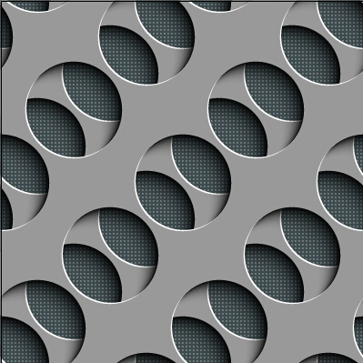 erforated seamless vector pattern 02 Metal perforated seamless vector pattern 02