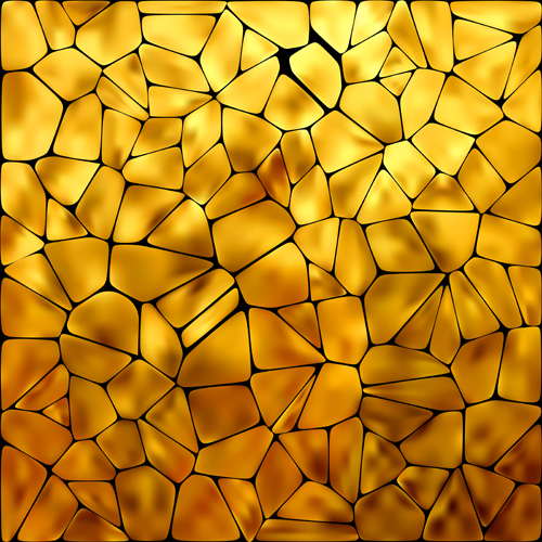 Mosaic Neon backgrounds vector 01