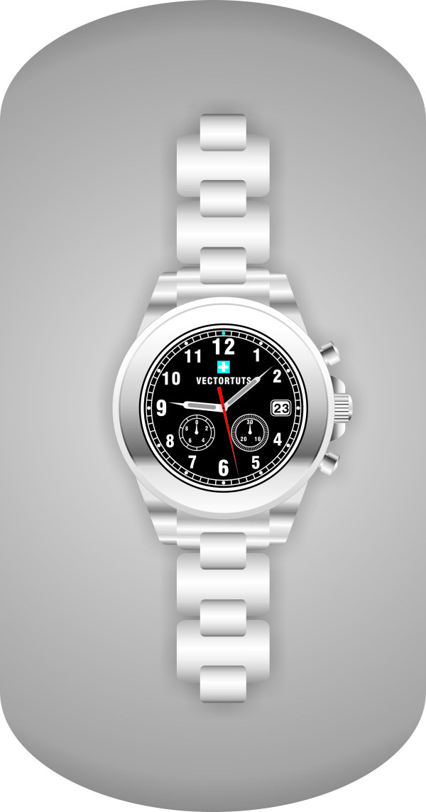 watch vector template realistic creative 