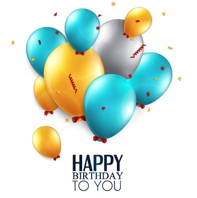 vector material material happy birthday happy birthday balloon 