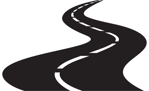 Different Road design vector 01