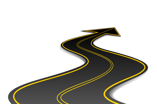 Different Road design vector 02
