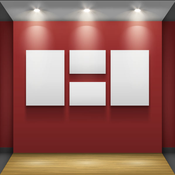 Exhibition Booth Window free vector 03