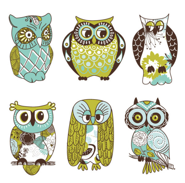 owl illustration cartoon 