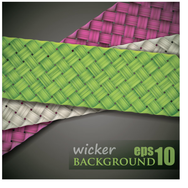 free vector Weave background 04