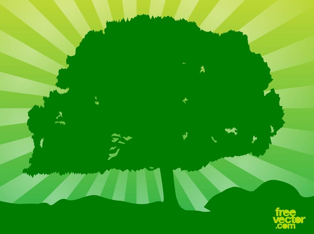 free Vector Green Tree