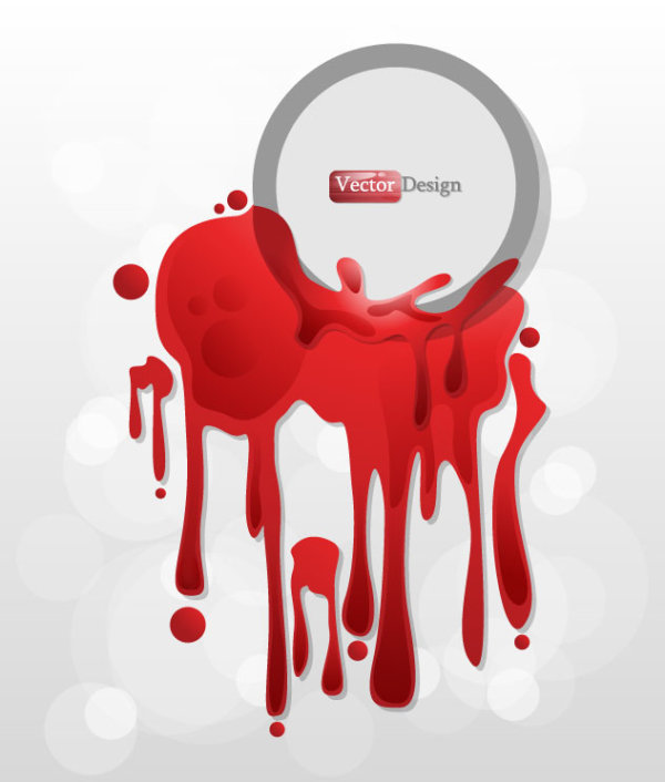 Splash Effect background vector 01