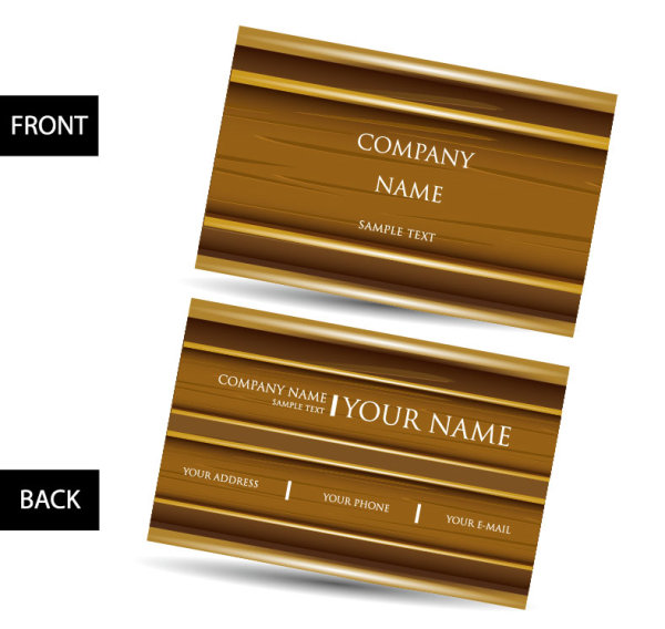 Creative Business Cards design elements vector 01