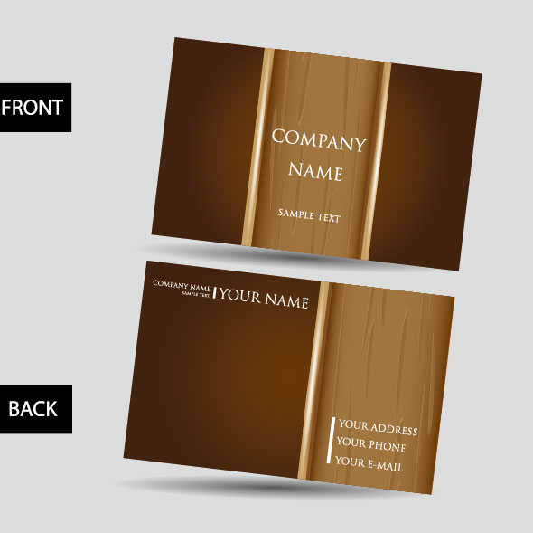 Creative Business Cards design elements vector 02