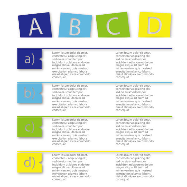 Creative of Original banners vector graphics 06