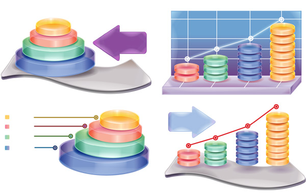 Disk data map