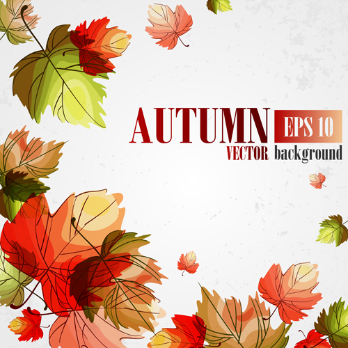 beautiful background vector autumn background autumn 