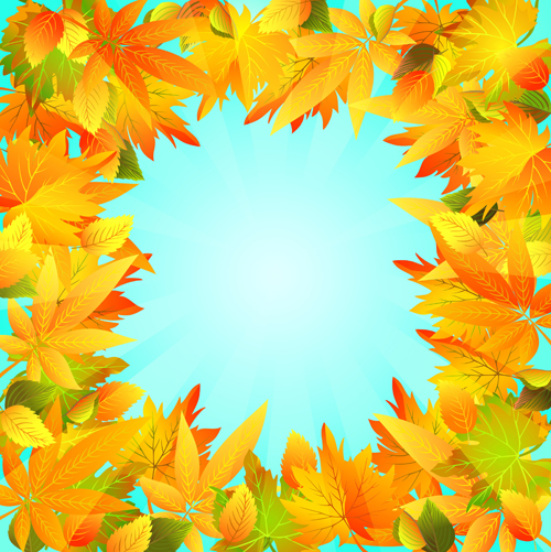beautiful background vector background autumn 