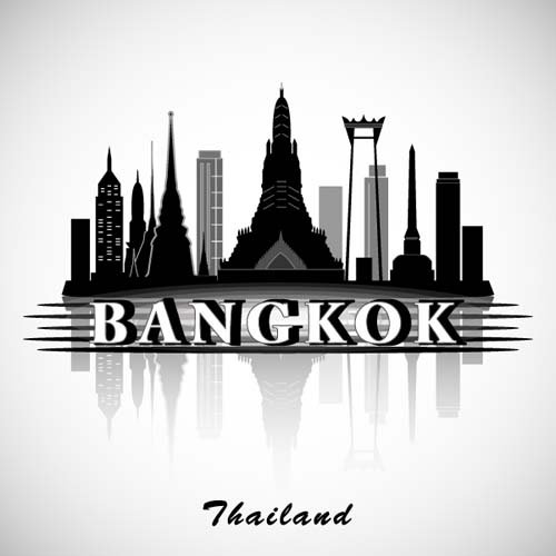 city bangkok background 
