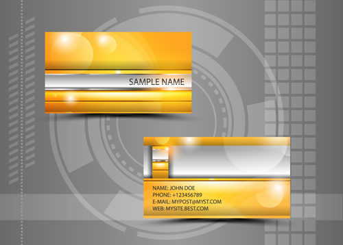 modern cards business cards business abstract 