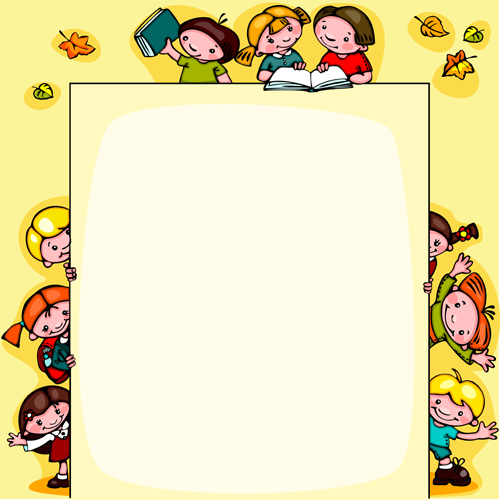 chool children cute design vector 01 Cartoon school children cute design vector 01