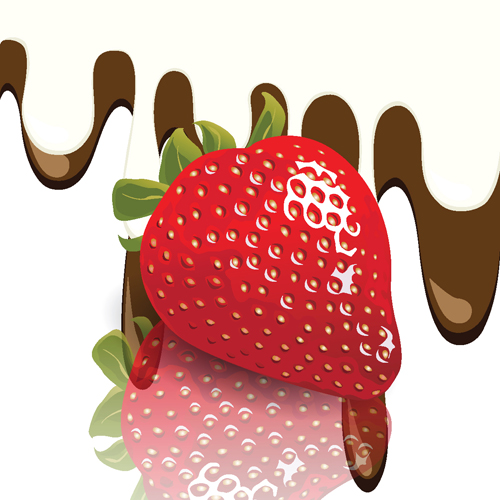 vivid strawberry chocolate 