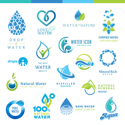 water logos logo creative 