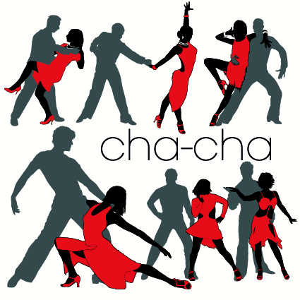 Elements of Dancing vector graphics 02